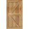 Ekena Millwork Framed Board-n-Batten Shutters w/Z-Bar, Rough Sawn Western Red Cedar, 16 1/8W x 29H, PR RBF06Z16X029RWR - alternate 4